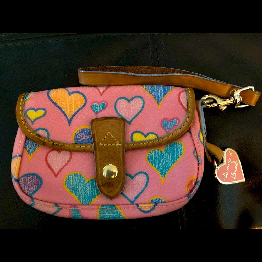 Dooney &Bourke Heart wristlet